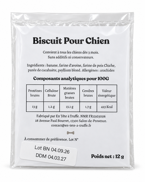 Biscuit pour chien PLC