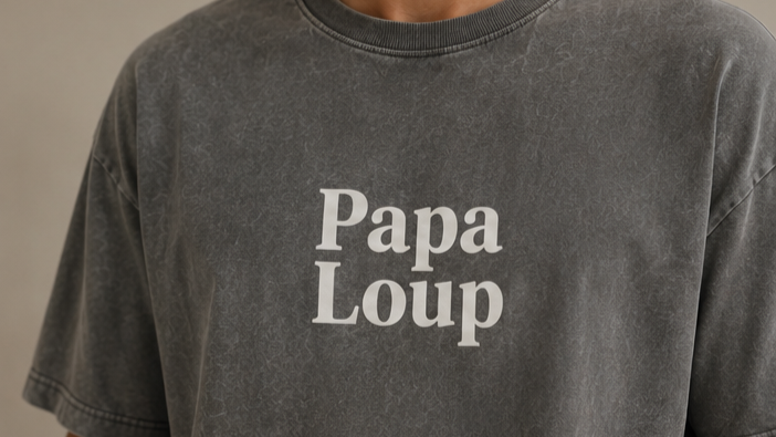 T-shirt Papa Loup