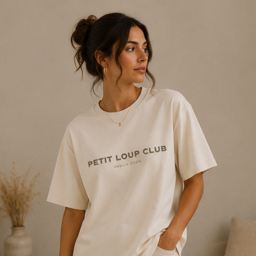 T-shirt Femme "Petit Loup Club"
