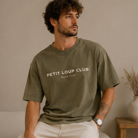 T-shirt Homme "Petit Loup Club"